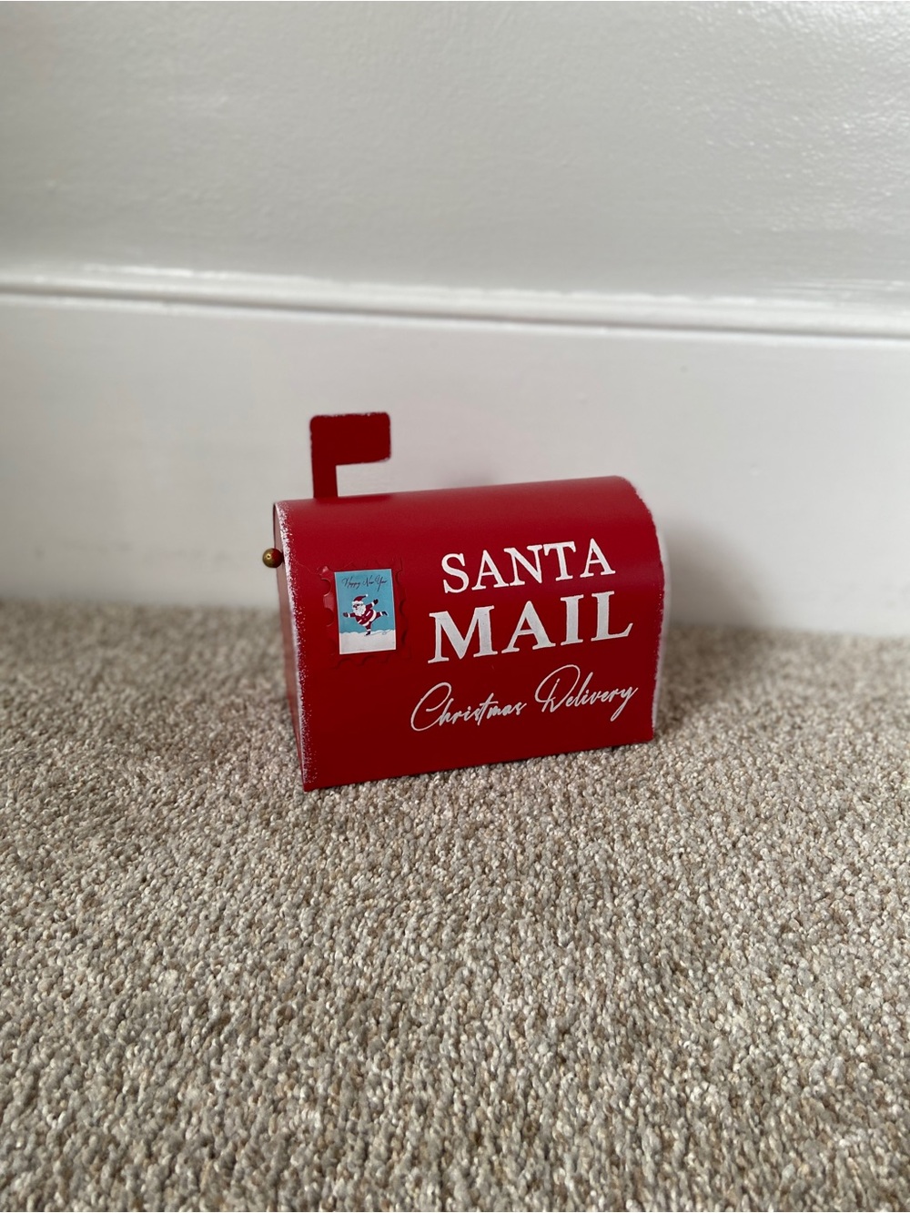 Santa Mailbox | Holiday Home Decor | Christmas